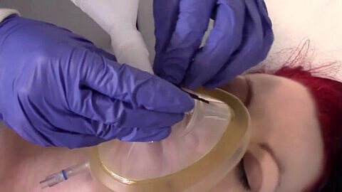 Anesthesia Mask Fucking - Hardcore Fetish Porn With A Lady In A Gasmask - Videosection.com