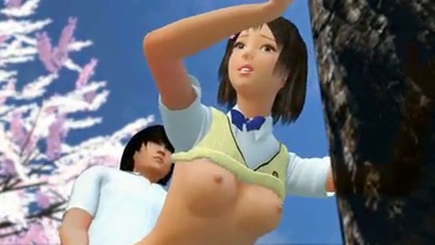 3d Animation Ballbusting, Park Night Voyeur - Videosection.com