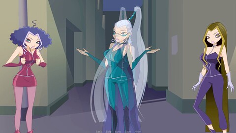 Cartoon movie, all animated