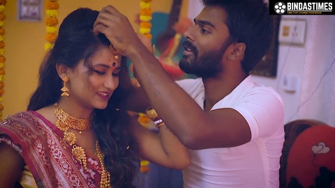 Telugu Suhagrat Xxx - Hot Desi Chick Gets Fucked By A Horny Boyfriend - Videosection.com