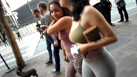 voyeur candid clothed tits 